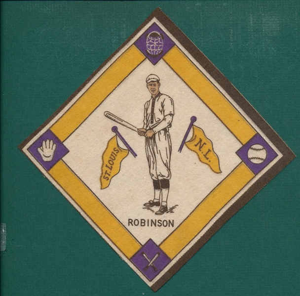 1914 B18 Blankets Hank Robinson Yellow Basepaths