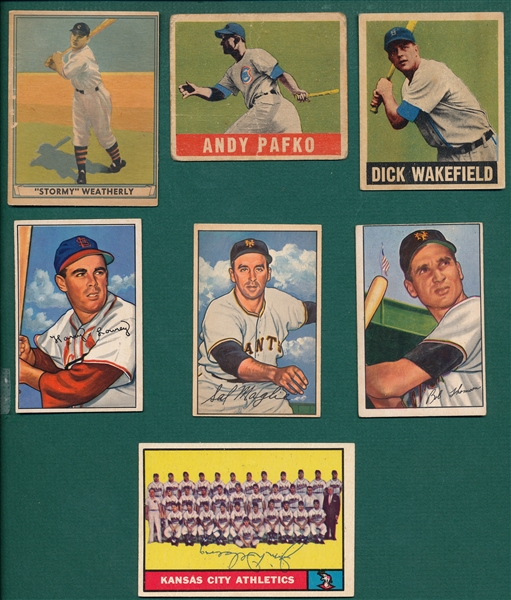 1941-84 Baseball Grab Bag (14) W/ Toleteros Perez