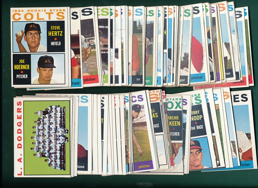 1964/69 Topps Lot of (198) W/ Gibson