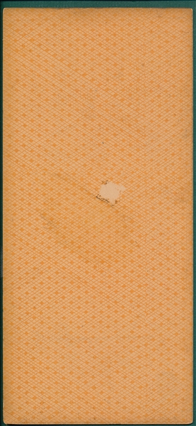 1919 W552 Mayfair Novelty Baseball Uncut Strip Card Sheet