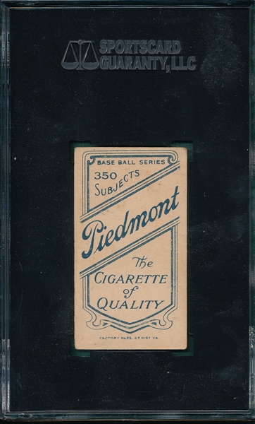 1909-1911 T206 Poland Piedmont Cigarettes SGC 50