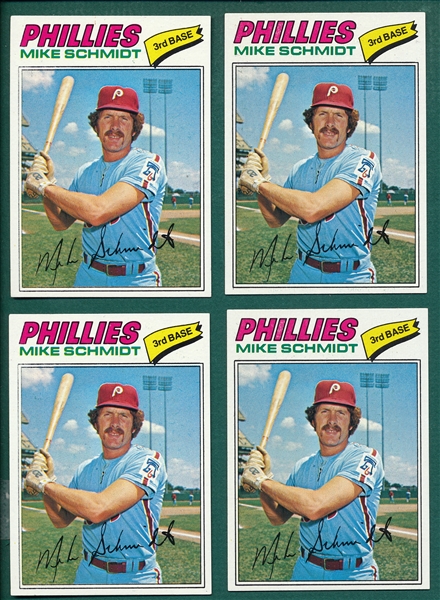 1977 Topps #140 Mike Schmidt Lot of (12)