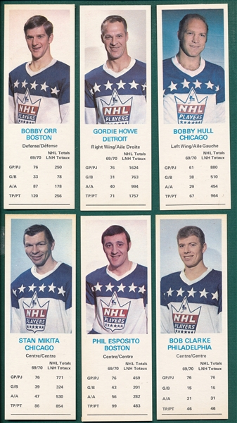 1970-71 Dad's Cookies Complete Set (144) W/ Bobby Orr