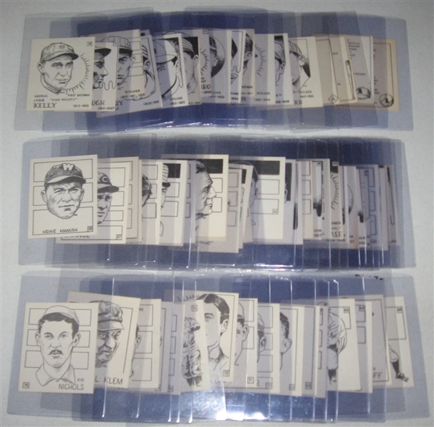 1968-69 SCFC (Sports Cards For Collectors) Partial Set (64/82)