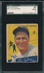 1934 Goudey #37 Lou Gehrig SGC 30