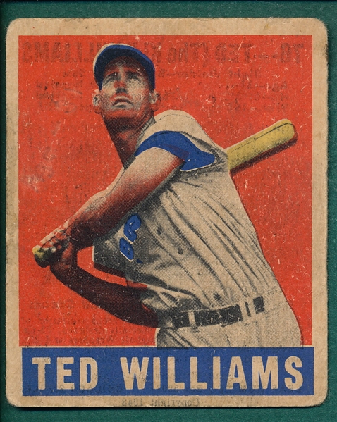 1948-49 Leaf #76 Ted Williams