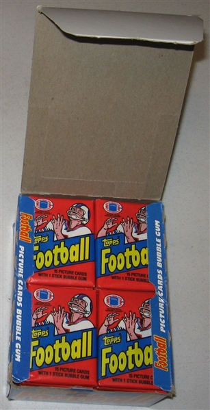 1982 Topps FB Unopened Wax Box (36) Packs