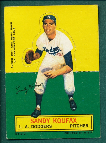 1964 Topps Stand-Ups Sandy Koufax