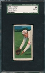 1909-1911 T206 Beck Blank Back SGC Authentic