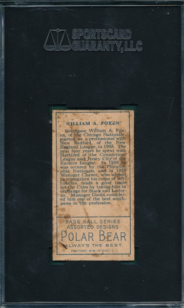1911 T205 Foxen Polar Bear SGC 45