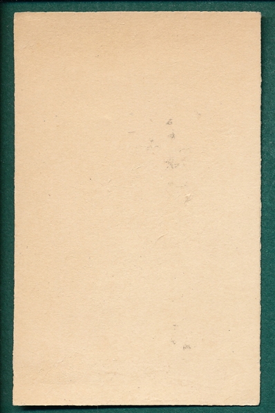 1917 E135 #108 Rube Marquard, Collins-McCarthy, Blank Back