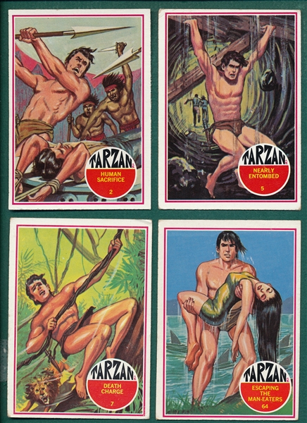 1966 Philadephia Tarzan Partial Set (41/66)