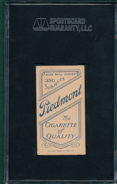 1909-1911 T206 Grimshaw Piedmont Cigarettes SGC 50
