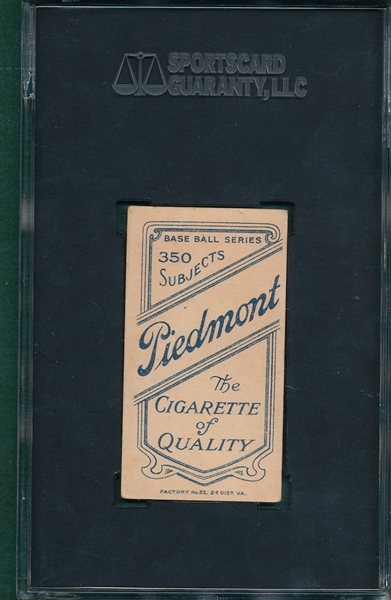 1909-1911 T206 Mitchell, Fred, Piedmont Cigarettes SGC 50
