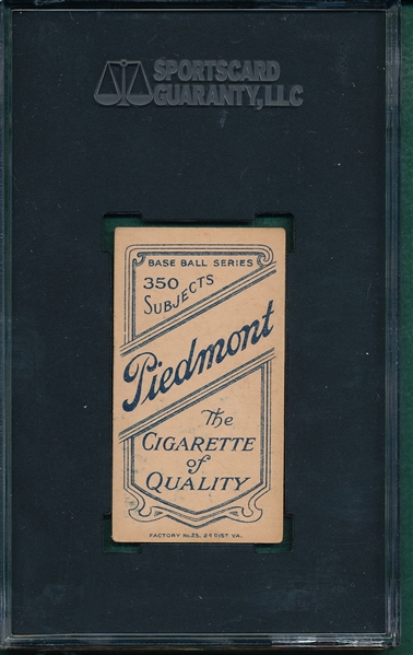 1909-1911 T206 Phelan Piedmont Cigarettes SGC 60