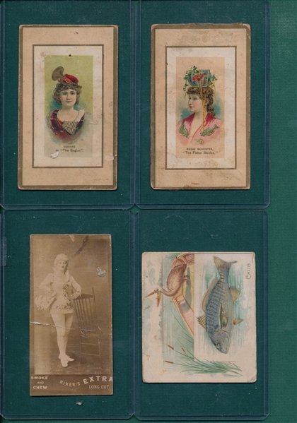 1880s Large Non-Sports Cards Lot of (16)