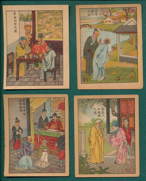 Japanese Proverb Cards Lot of (60)