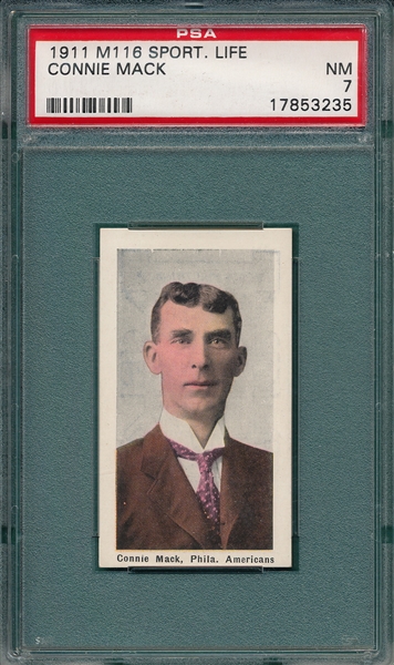 1911 M116 Connie Mack PSA 7 *Only Two Graded Higher*