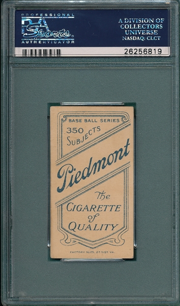 1909-1911 T206 Brashear Piedmont Cigarettes PSA 5.5