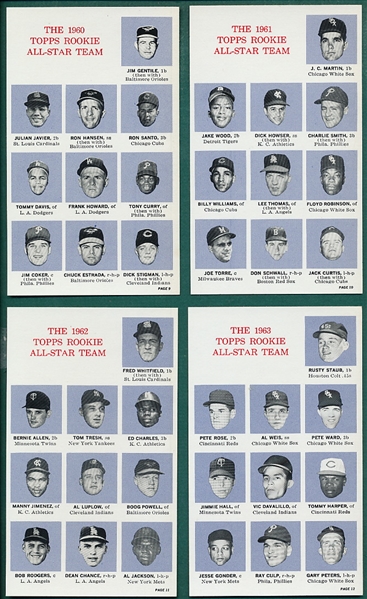 1964 Topps All Star Rookie Banquet Near Set (23/35) W/ Pete Rose