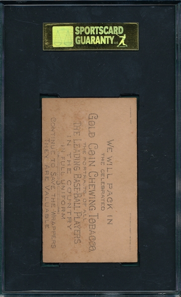 1887 N284 Marty Sullivan Buchner Gold Coin SGC 60