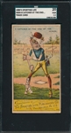 1880s H804-4, Catcher At End of Season, Sporting Life SGC 20 *Strong Front*