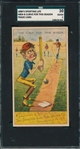 1880s H804-4, Curve For This Season, Drop Sporting Life SGC 30 *Strong Front*
