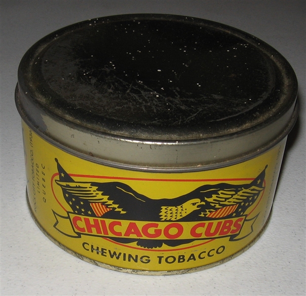 1936 Chicago Cubs Chewing Tobacco Tin