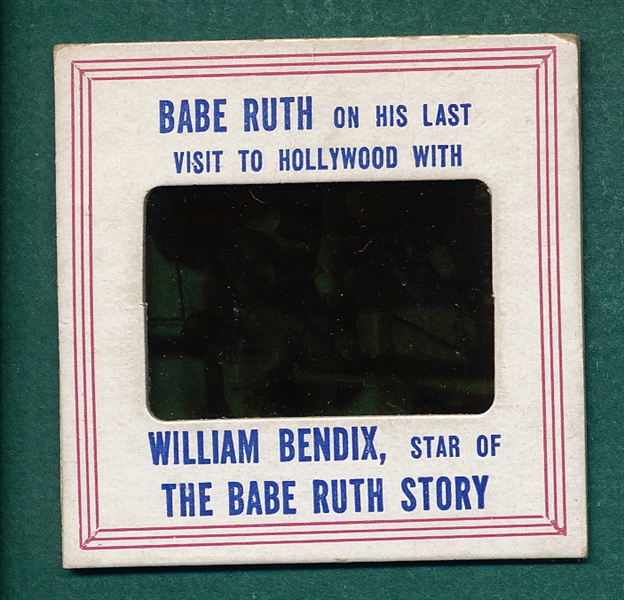 1948 The Babe Ruth Story Slide