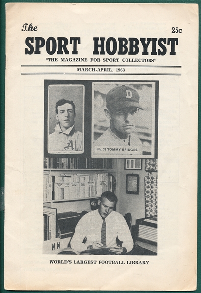 1962-71 The Sports Hobbyist, Lot of (3) 
