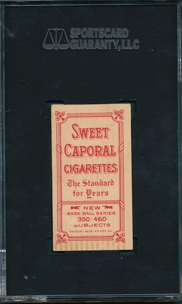 1909-1911 T206 O'Lerary, Hands on Knees, Sweet Caporal Cigarettes SGC 30 *Presents Better*