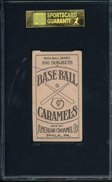 1909-11 E90-1 Bransfield, P, American Caramel SGC 40