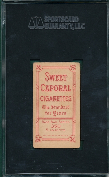 1909-1911 T206 Dessau Sweet Caporal Cigarettes SGC 40