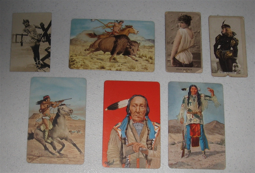 1880s-1956 Non Sports Lot of (83) W/ Geronimo