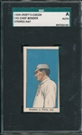 1909 E92 Chief Bender, Striped Hat, Crofts Cocoa, SGC Authentic