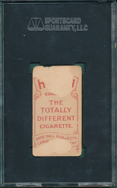 1909-1911 T206 Sheckard, Glove, Hindu Cigarettes SGC 10 *Red*