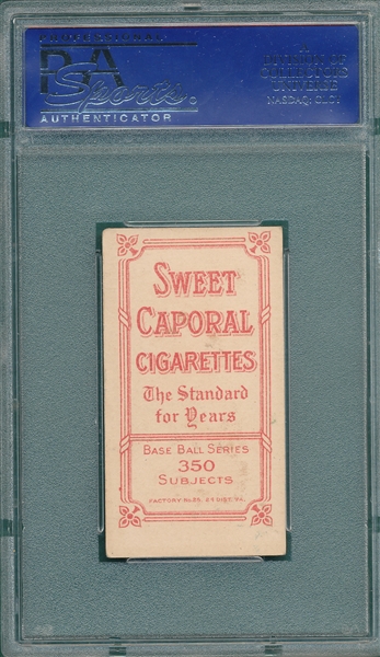 1909-1911 T206 Charles Sweet Caporal Cigarettes PSA 5