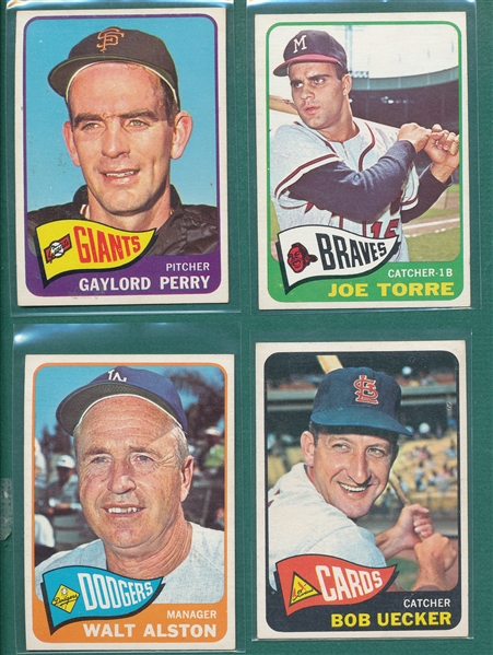 1965 Topps Lot of (54) W/ Gaylord Perry