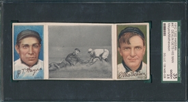 1912 T202 Devlin Gets His Man, Meyers/Mathewson, Hassan Cigarettes, SGC 35