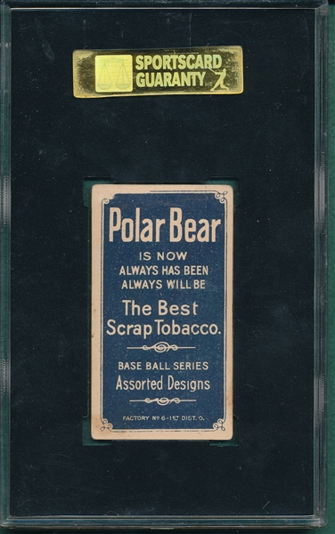 1909-1911 T206 Dessau Polar Bear SGC 30