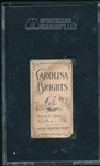 1909-1911 T206 Christy Mathewson, Dark Cap, Carolina Brights Cigarettes SGC 10 *Double Name*