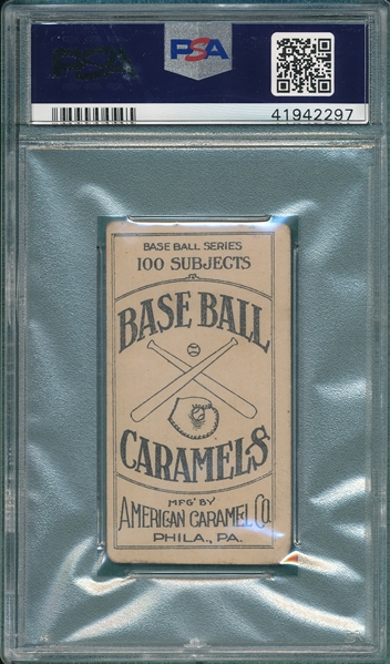 1909 E90-1 Cy Young, Cleveland, American Caramel Co. PSA 2