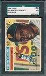 1956 Topps #33 Roberto Clemente SGC 84 *Solid Centering*