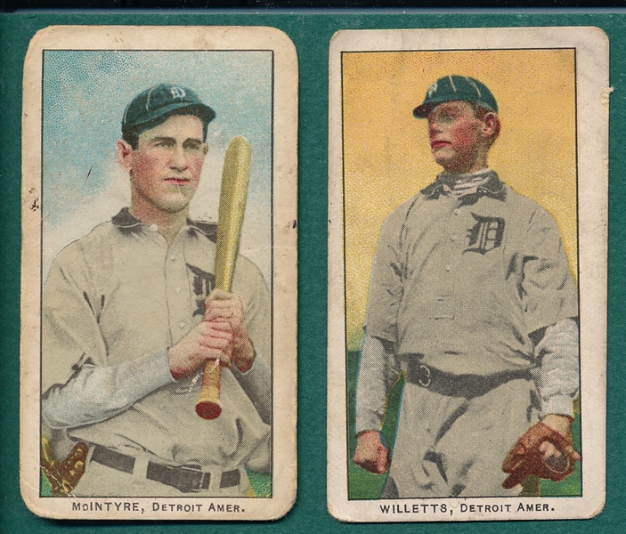 1909 E95 McIntyre & Willetts, Lot of (2), Philadelphia Caramel Co.
