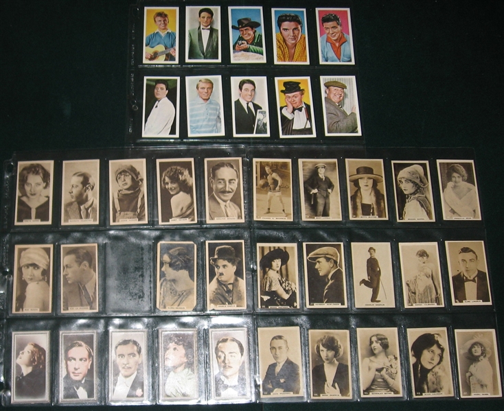 1920s-60s Lot of (166) Non Sports Actor & Actresses