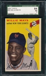 1954 Topps #90 Willie Mays SGC 84
