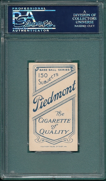1909-1911 T206 Shipke Piedmont Cigarettes PSA 5
