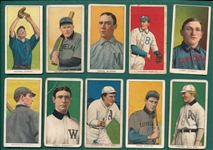 1909-1911 T206 Lot of (10) W/ Goode