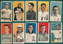 1909-1911 T206 Lot of (10) W/ Barry
