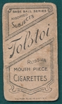 1909-1911 T206 Jennings, One Hand, Tolstoi Cigarettes
